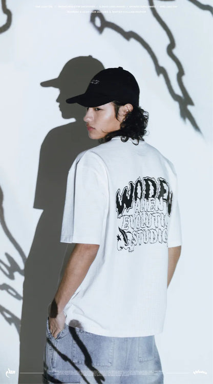 WODEN® X AES® 2024 Autumn & Winter 064 Fire LOGO Tee