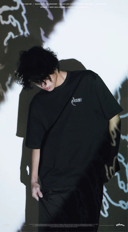 WODEN® X AES® 2024 Autumn & Winter 064 Fire LOGO Tee