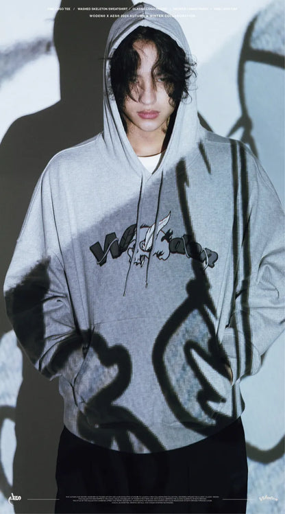 WODEN® X AES® 2024 Autumn & Winter 067 Classic LOGO Hoodie