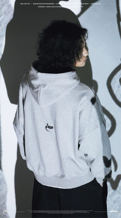 WODEN® X AES® 2024 Autumn & Winter 067 Classic LOGO Hoodie