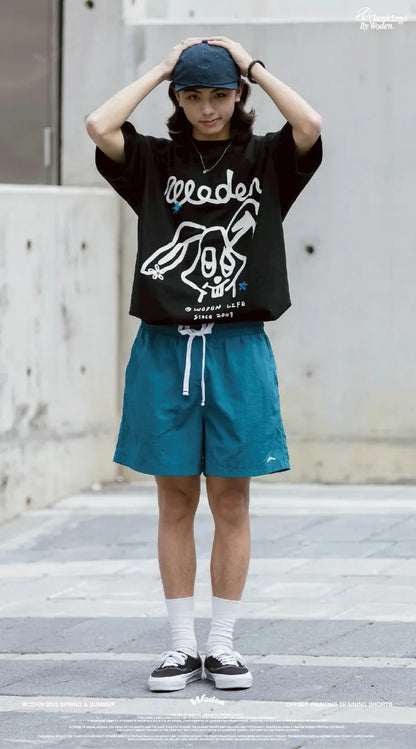 WODEN 2025 Spring & Summer 027 Offset Printing Training Shorts