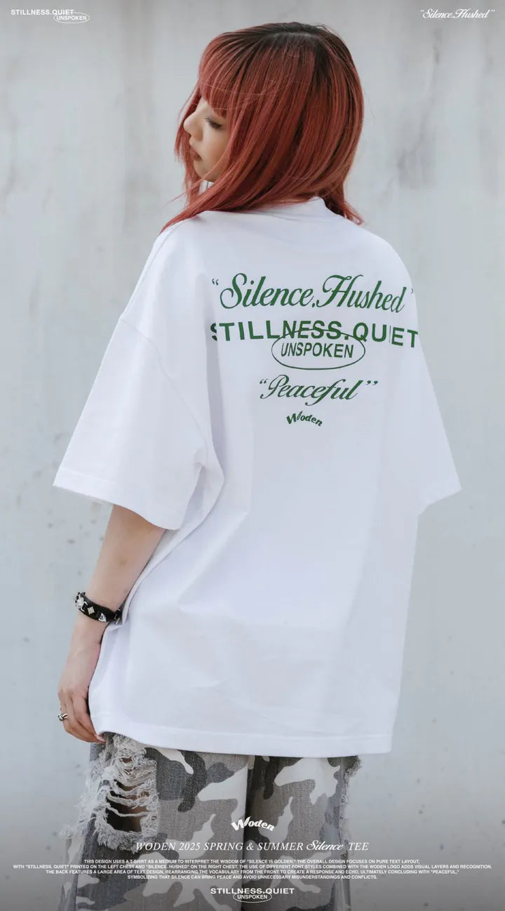 WODEN 2025 Spring & Summer 036 Silence Tee