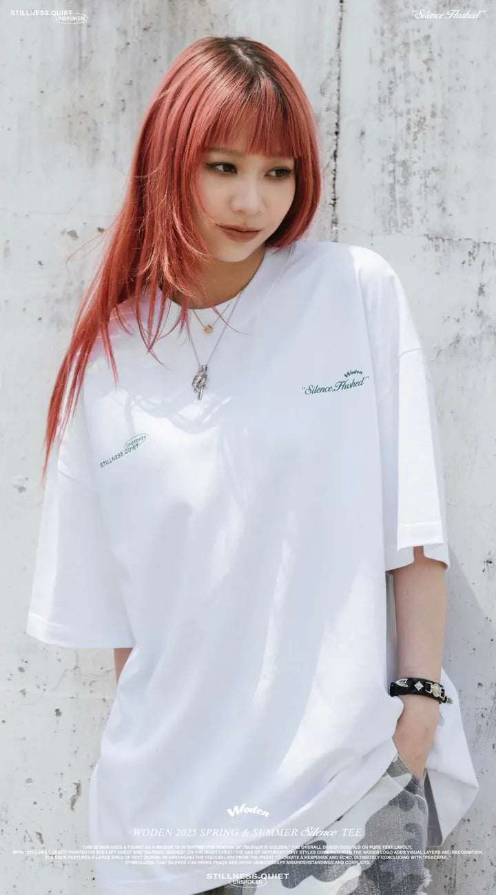 WODEN 2025 Spring & Summer 036 Silence Tee