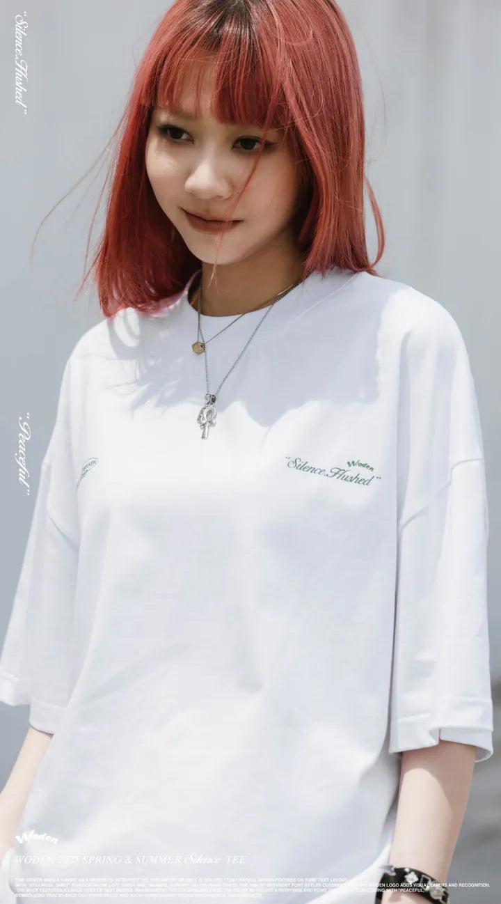 WODEN 2025 Spring & Summer 036 Silence Tee