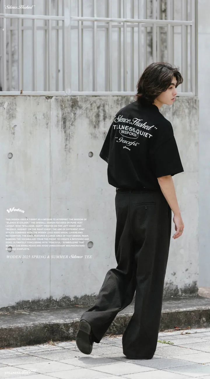 WODEN 2025 Spring & Summer 036 Silence Tee