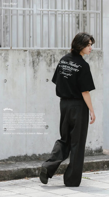 WODEN 2025 Spring & Summer 036 Silence Tee