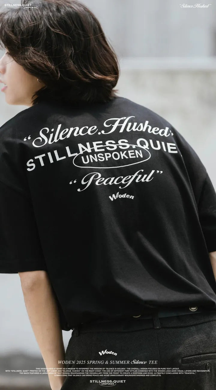 WODEN 2025 Spring & Summer 036 Silence Tee