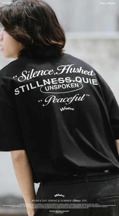 WODEN 2025 Spring & Summer 036 Silence Tee