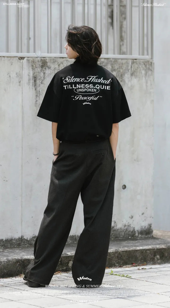 WODEN 2025 Spring & Summer 036 Silence Tee