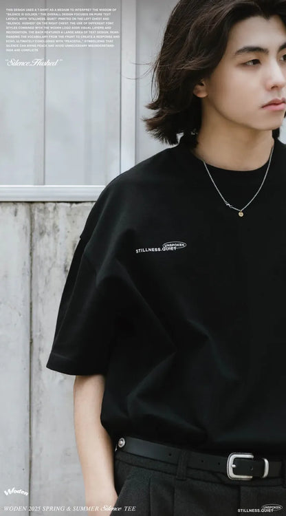 WODEN 2025 Spring & Summer 036 Silence Tee