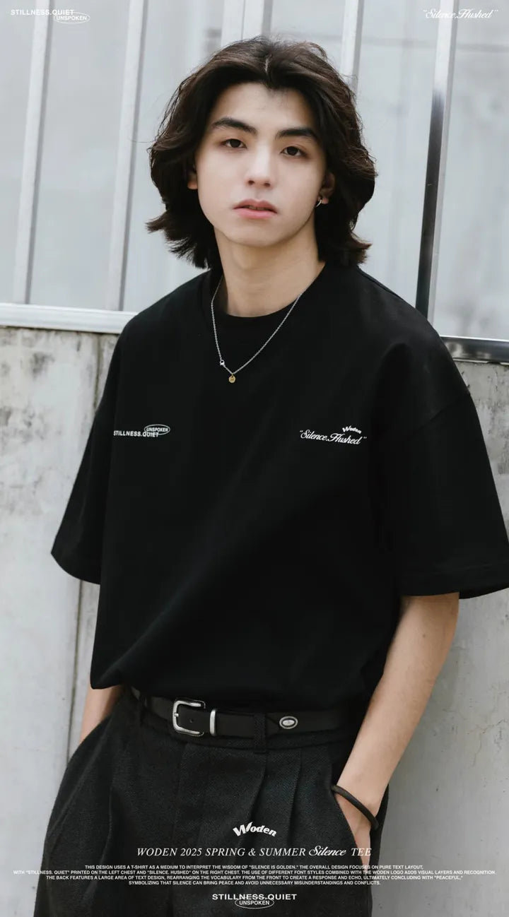 WODEN 2025 Spring & Summer 036 Silence Tee