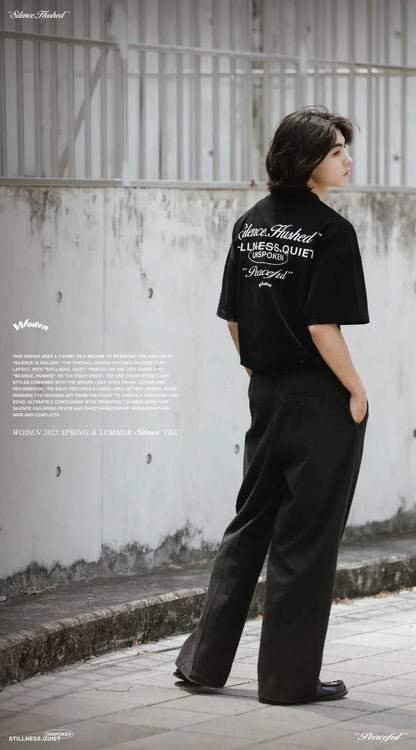 WODEN 2025 Spring & Summer 036 Silence Tee