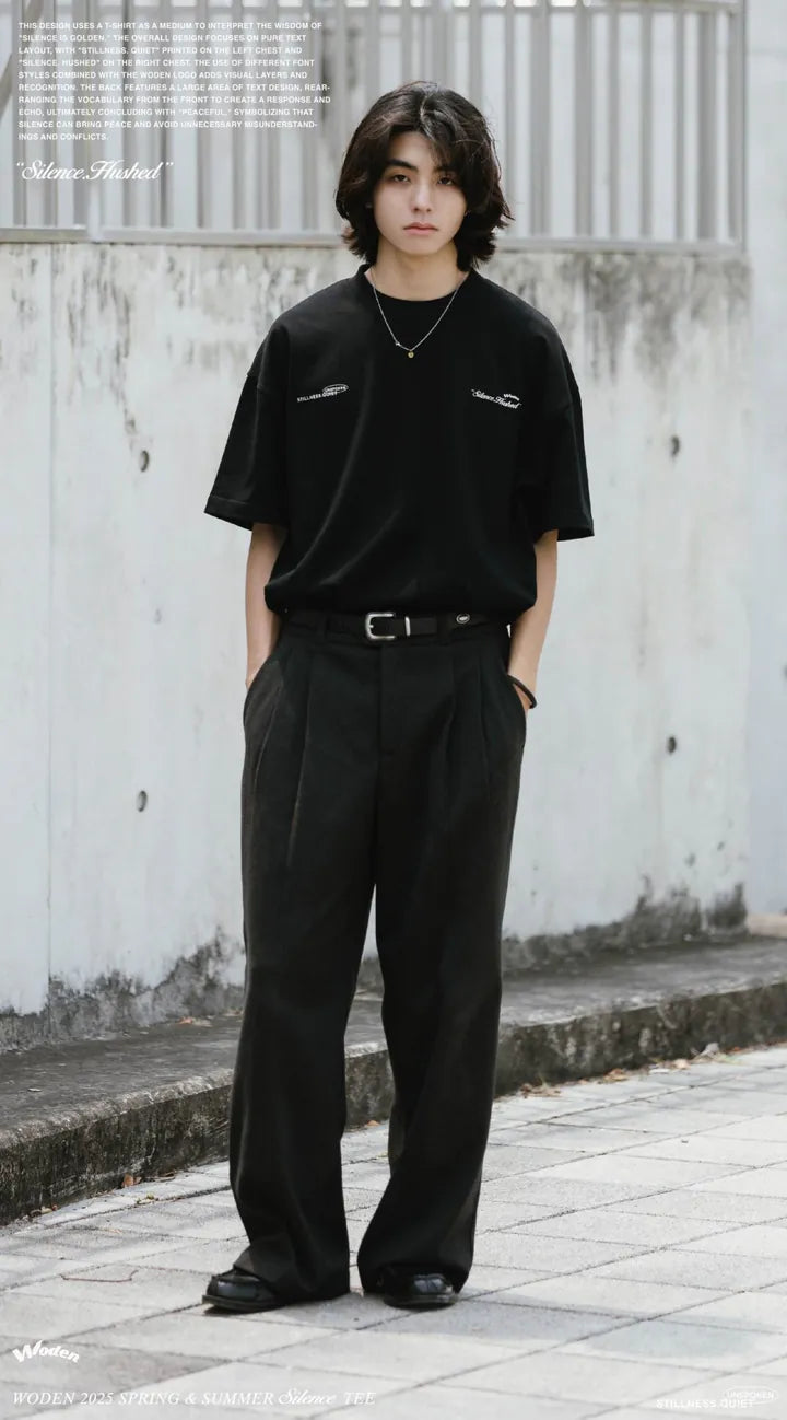 WODEN 2025 Spring & Summer 036 Silence Tee