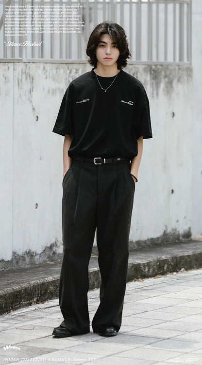 WODEN 2025 Spring & Summer 036 Silence Tee