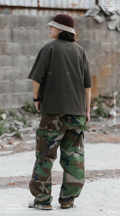 WODEN 2025 Spring & Summer 048 Crop Silence Tee