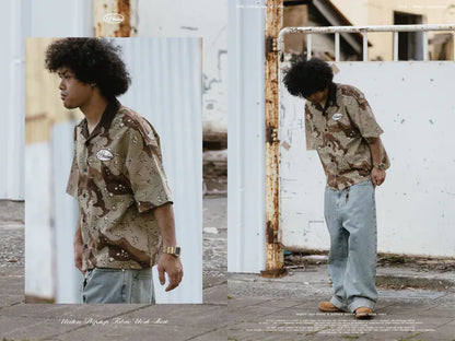 WODEN 2025 Spring & Summer 054 Ripstop Fabric Work Shirt
