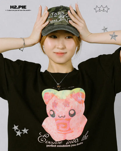 H2.PIE Camo Stars Cap