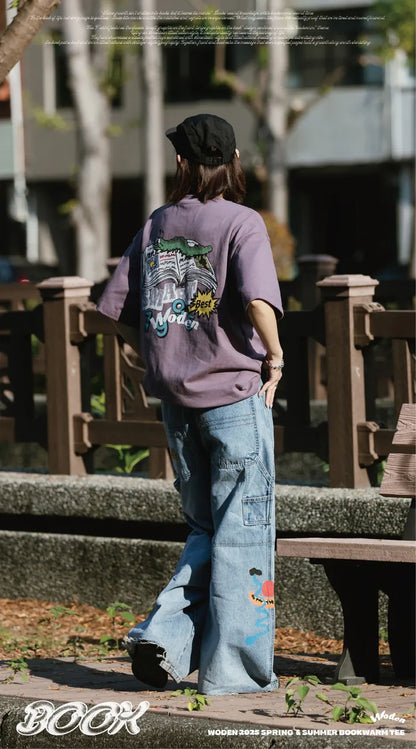 WODEN 2025 Spring & Summer 058 Bookwarm Tee