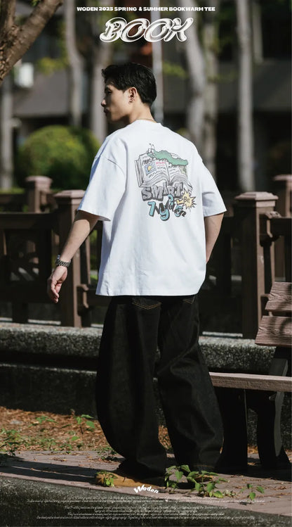 WODEN 2025 Spring & Summer 058 Bookwarm Tee