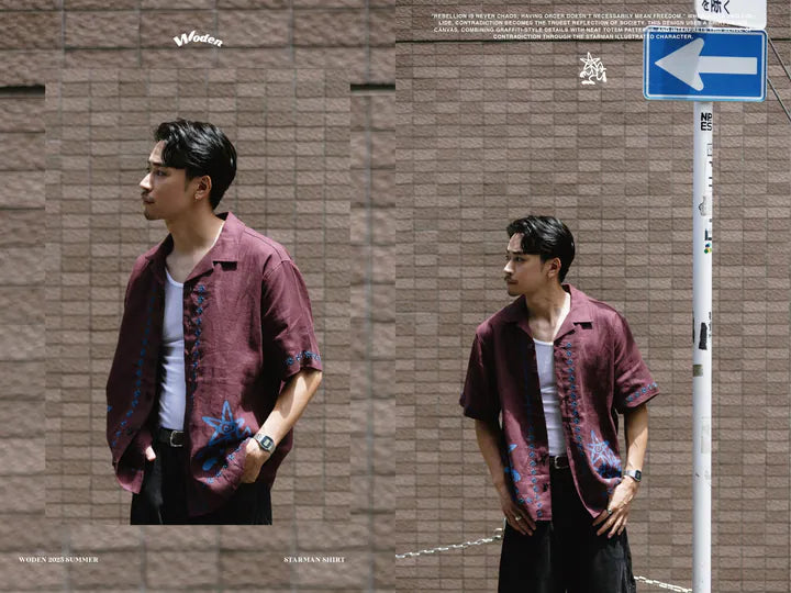 WODEN 2025 Spring & Summer 065 Starman Shirt