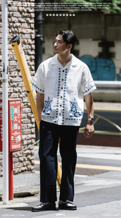 WODEN 2025 Spring & Summer 065 Starman Shirt