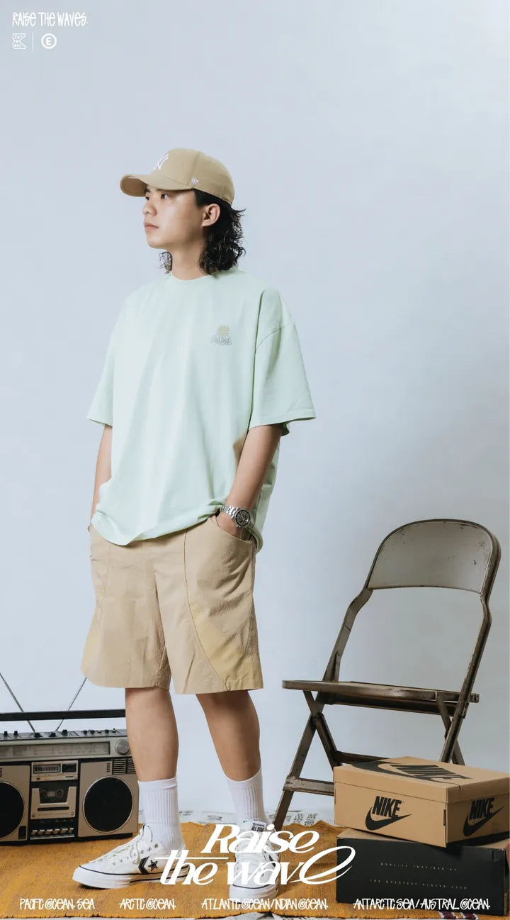 COWAVE 24SS Sunny man font tee