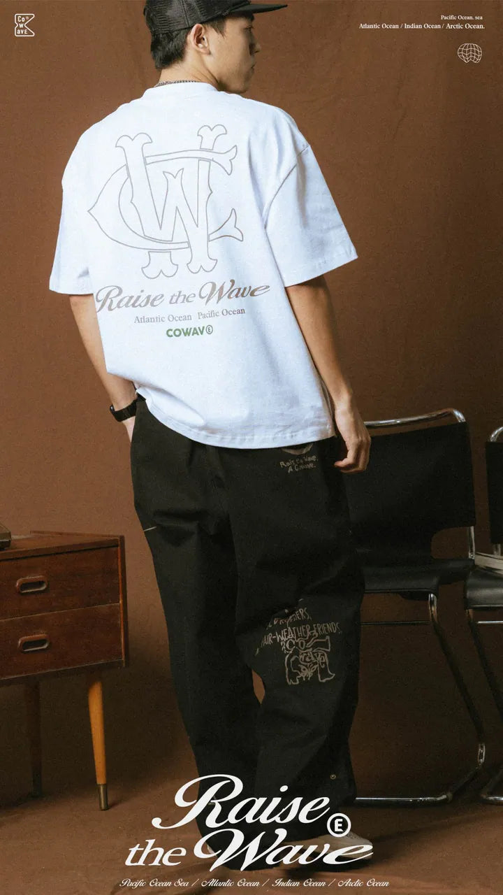 COWAVE 2025 Spring & Summer CW LOGO Tee