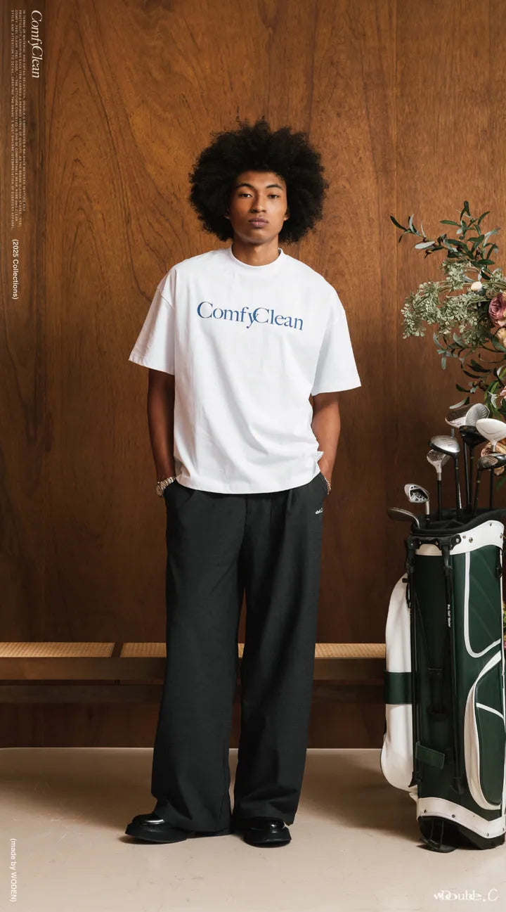 Double.C 2025 Fall & Winter Wide Leg Suit Pants(D-03)