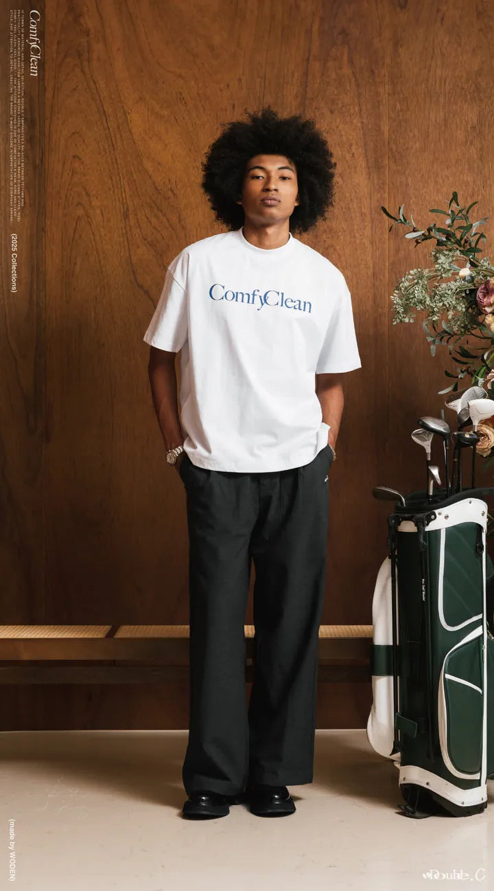 Double.C 2025 Fall & Winter Wide Leg Suit Pants(D-03)