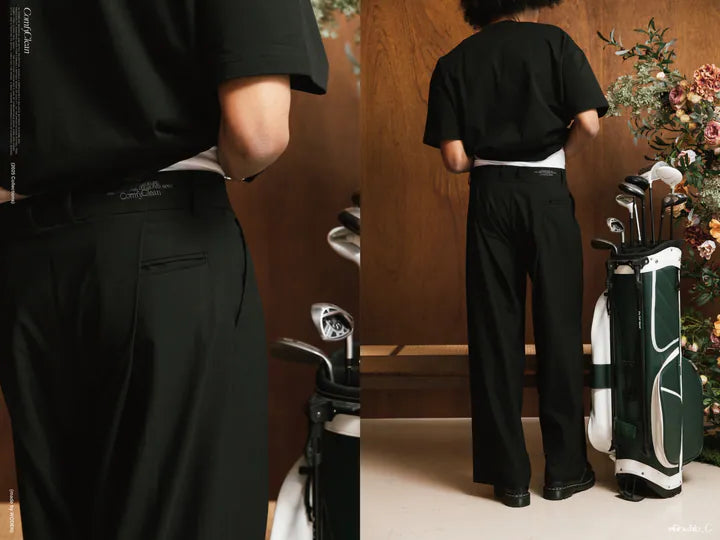 Double.C 2025 Fall & Winter Wide Leg Suit Pants(D-03)