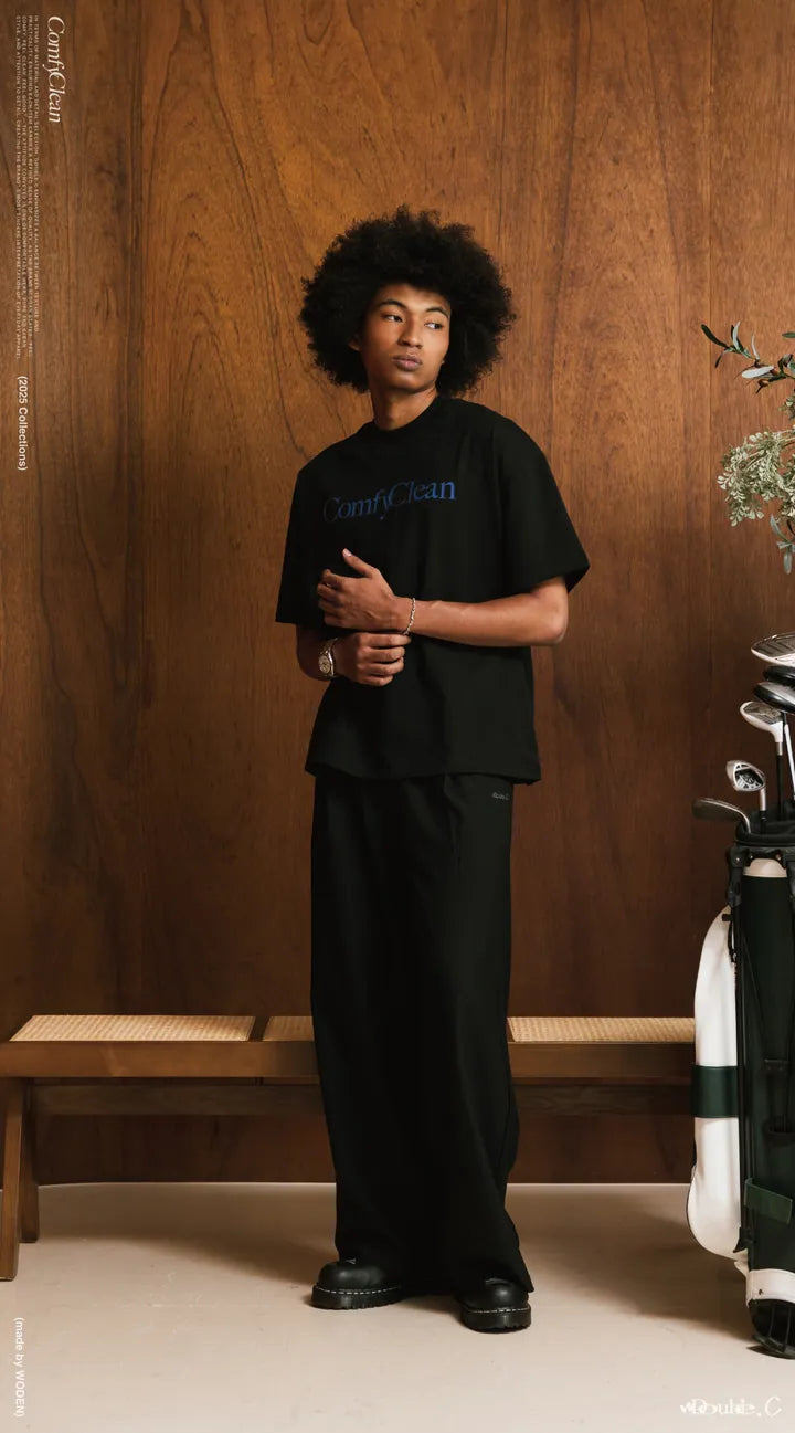 Double.C 2025 Fall & Winter Wide Leg Suit Pants(D-03)