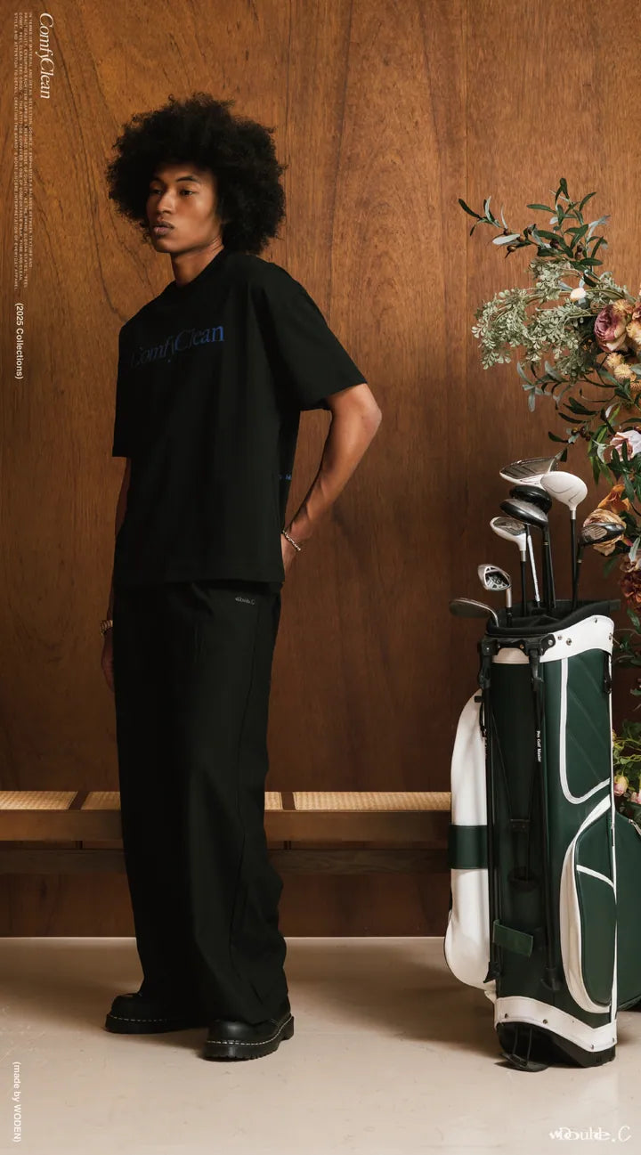 Double.C 2025 Fall & Winter Wide Leg Suit Pants(D-03)