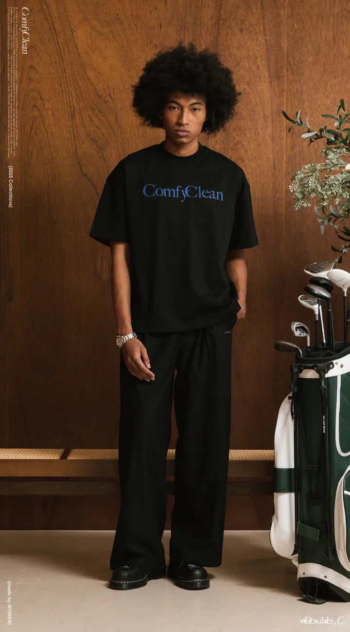Double.C 2025 Fall & Winter Wide Leg Suit Pants(D-03)