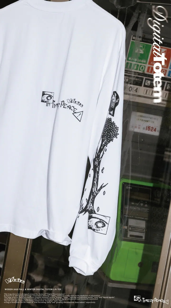 WODEN 2025 Fall & Winter 003 Digital Totem L/S Tee