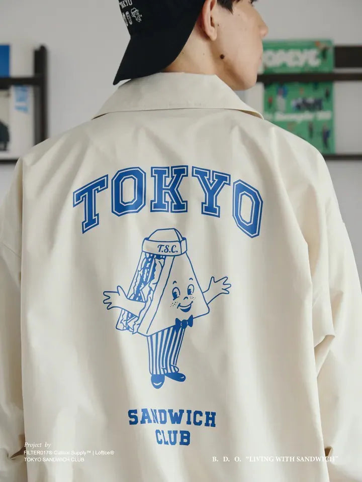 Filter017 B.D.O.三明治吉祥物教練外套
