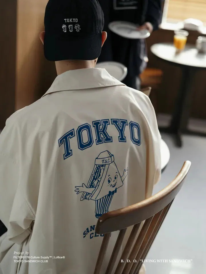 Filter017 B.D.O.三明治吉祥物教練外套