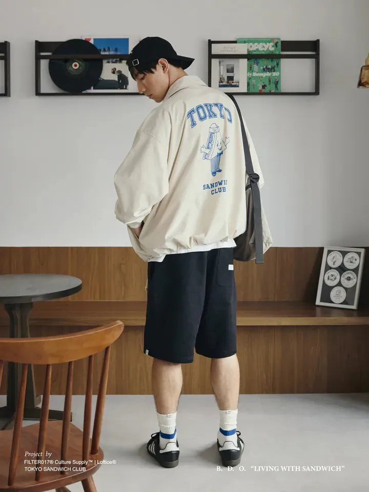 Filter017 B.D.O.三明治吉祥物教練外套