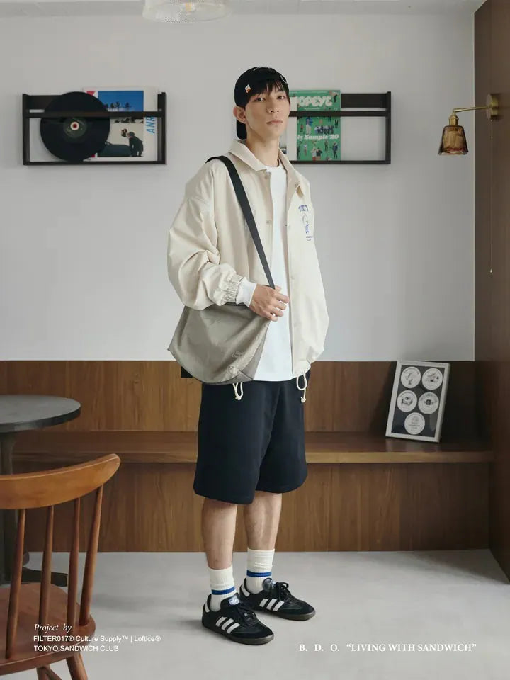 Filter017 B.D.O.三明治吉祥物教練外套