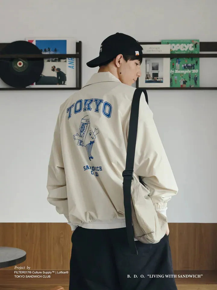 Filter017 B.D.O.三明治吉祥物教練外套