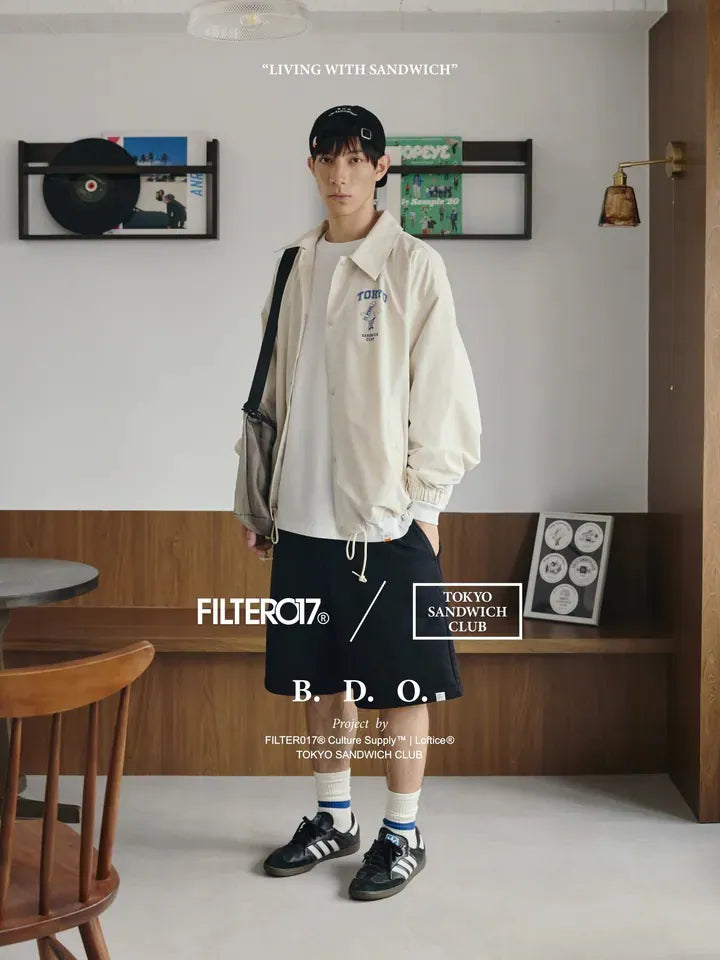 Filter017 B.D.O.三明治吉祥物教練外套
