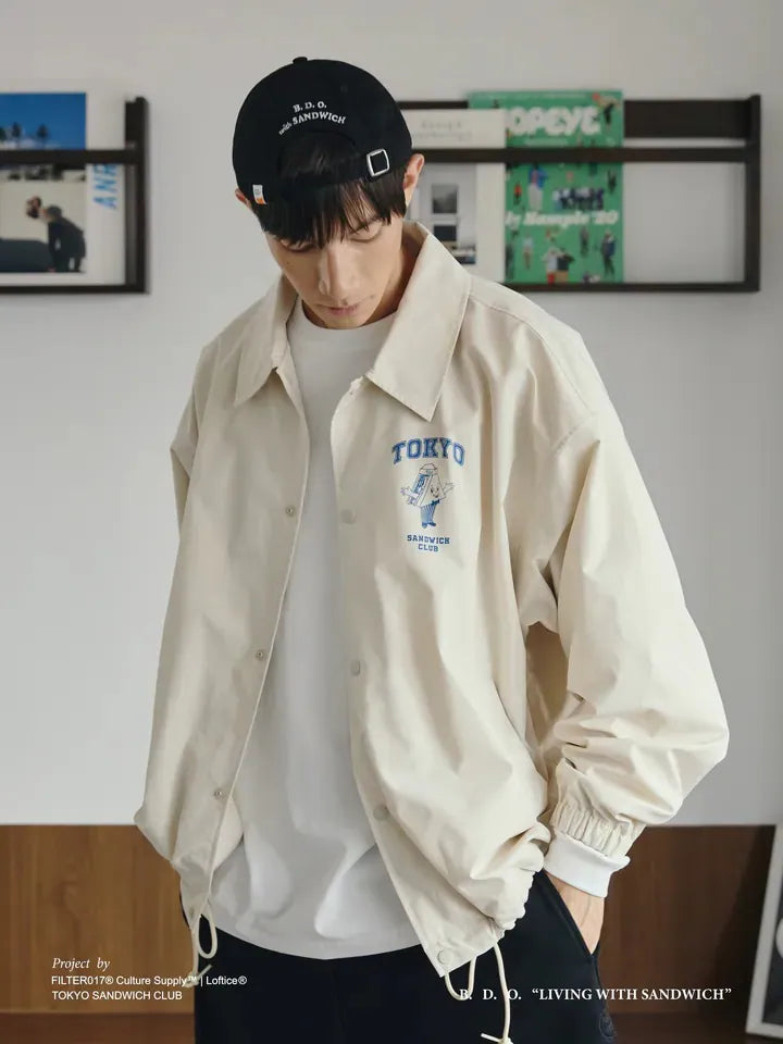 Filter017 B.D.O.三明治吉祥物教練外套