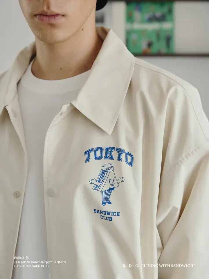 Filter017 B.D.O.三明治吉祥物教練外套