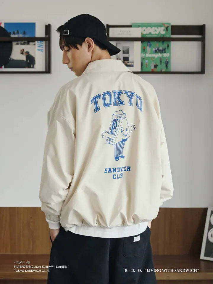Filter017 B.D.O.三明治吉祥物教練外套