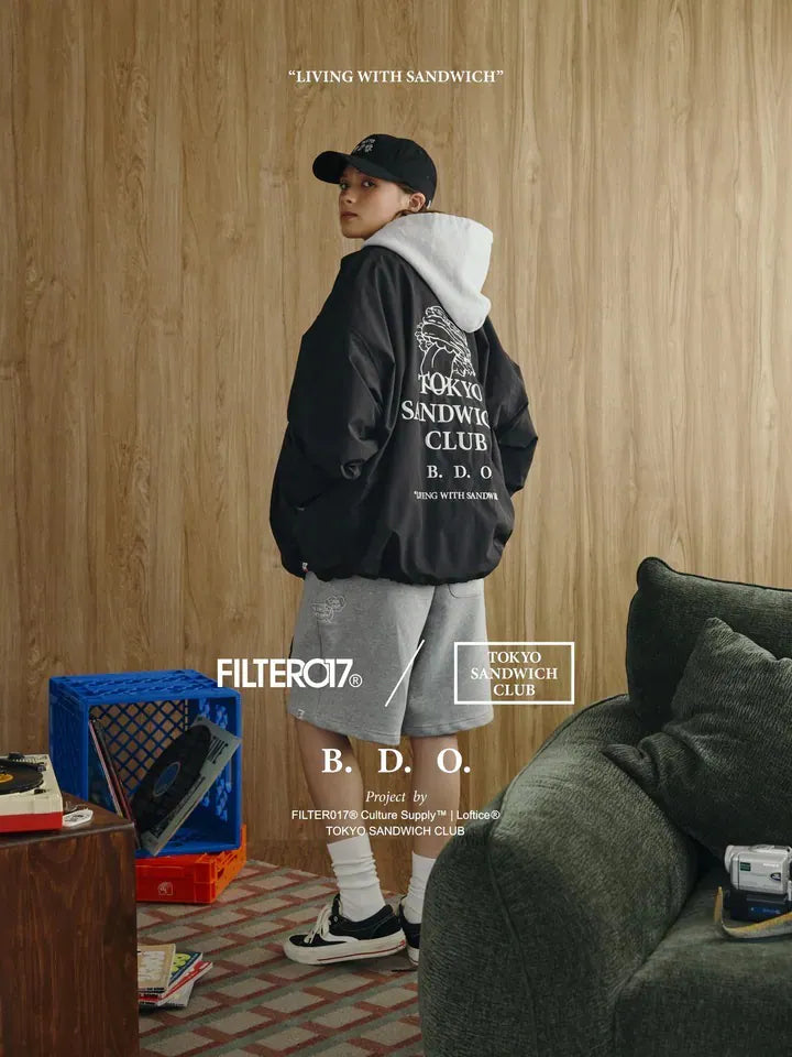 Filter017 B.D.O.潛艇三明治教練外套