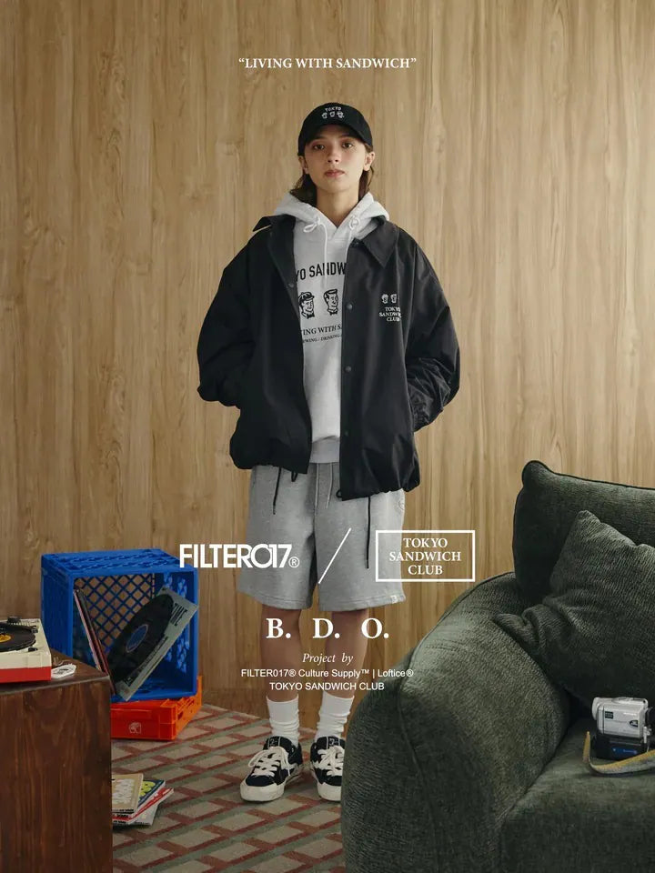 Filter017 B.D.O.潛艇三明治教練外套