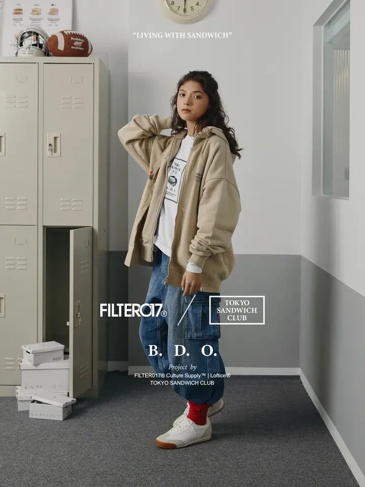 Filter017 B.D.O.潛艇堡棉質連帽外套