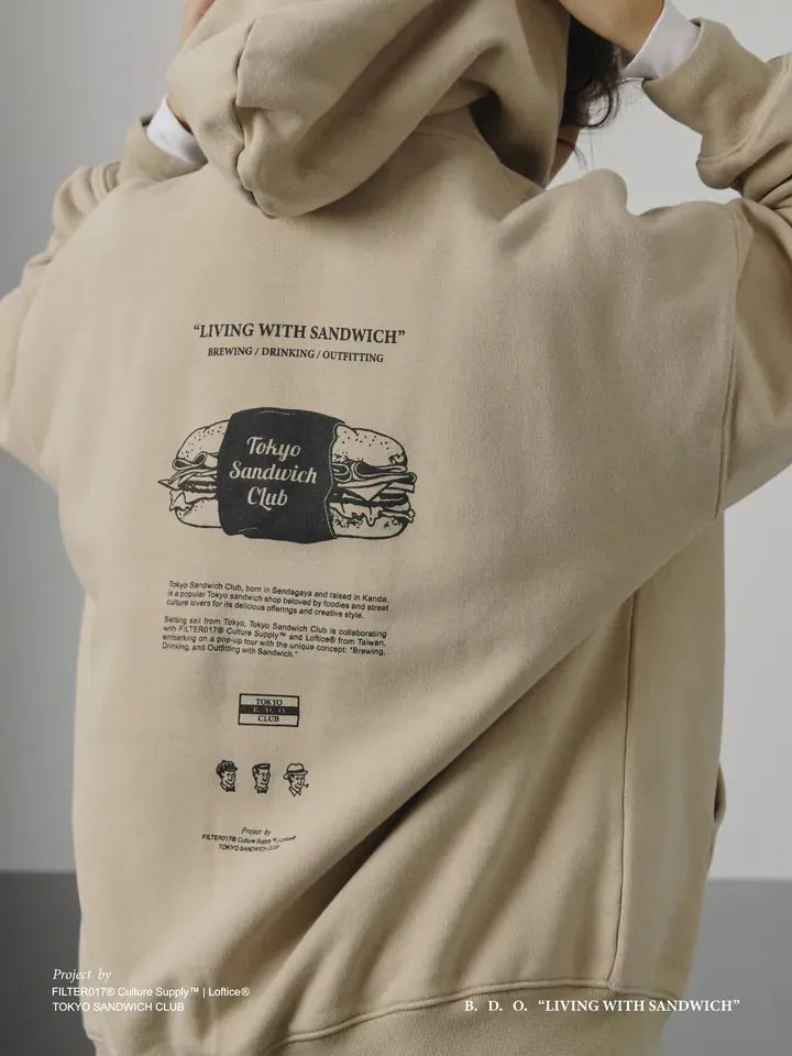 Filter017 B.D.O.潛艇堡棉質連帽外套