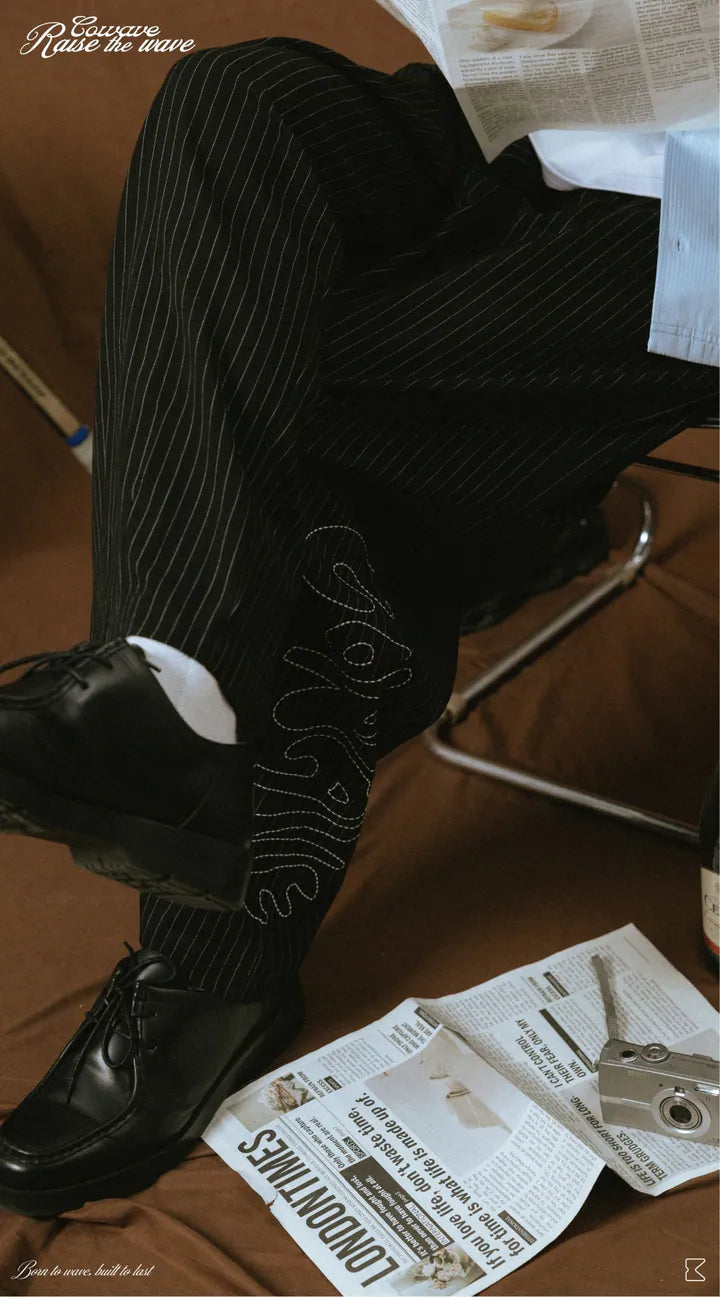 COWAVE® 2025 Fall & Winter Stripe Suit Pants