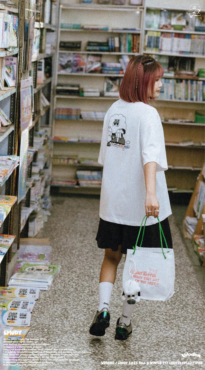 WODEN / EMUDY 2025 Fall & Winter 011 TTF BEST FRIEND TEE