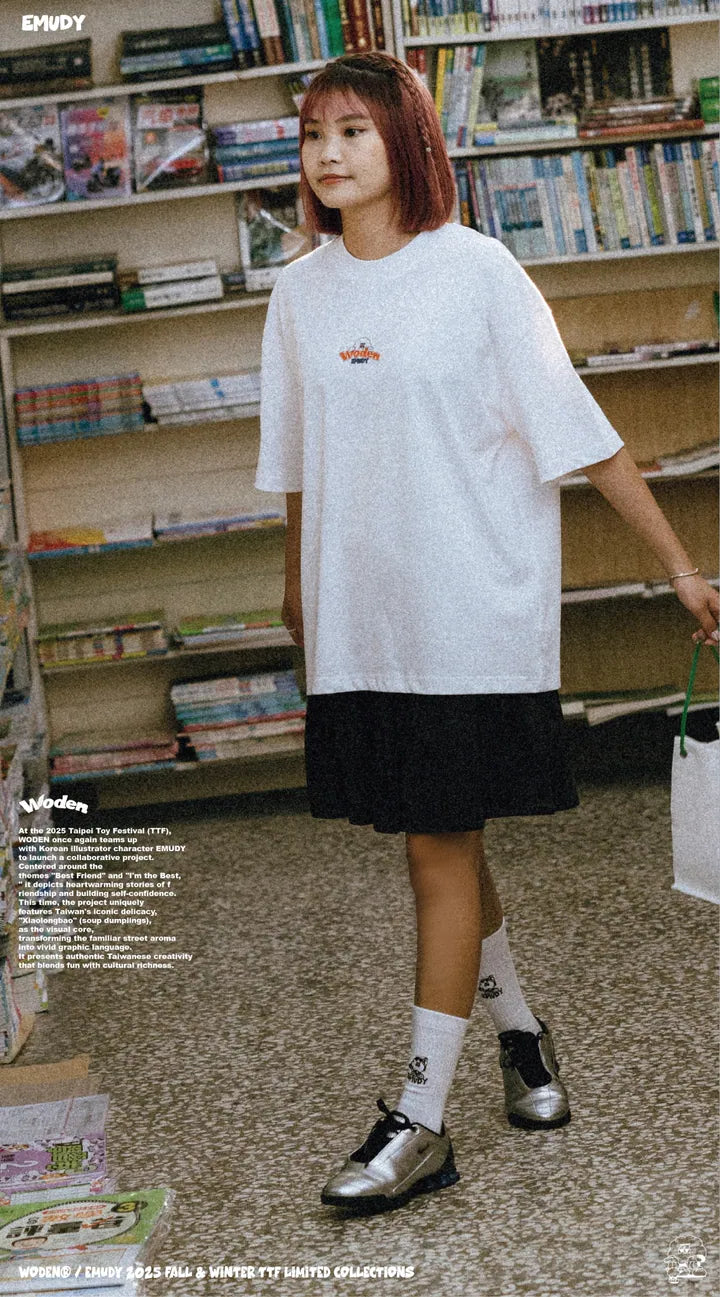 WODEN / EMUDY 2025 Fall & Winter 011 TTF BEST FRIEND TEE